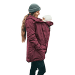 Mamalila WinterWander Berry Maternity and Babywearing Parka - Babywearing OuterwearLittle Zen One4251054513619