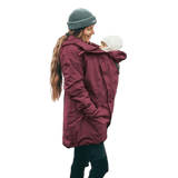 Mamalila WinterWander Berry Maternity and Babywearing Parka - Babywearing OuterwearLittle Zen One4251054513619