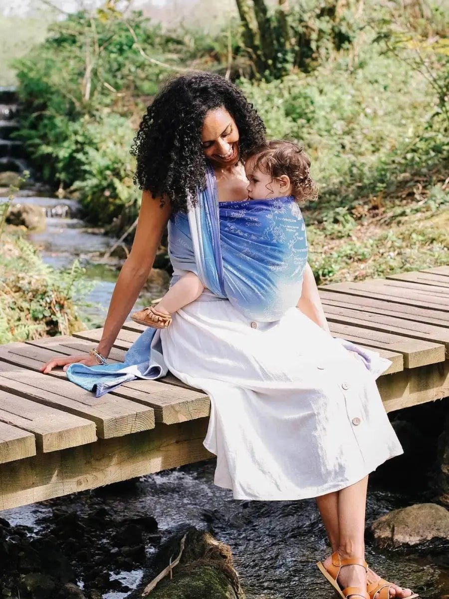 Map of Middle Earth Aduial Woven Wrap by Oscha - Woven WrapLittle Zen One21219152