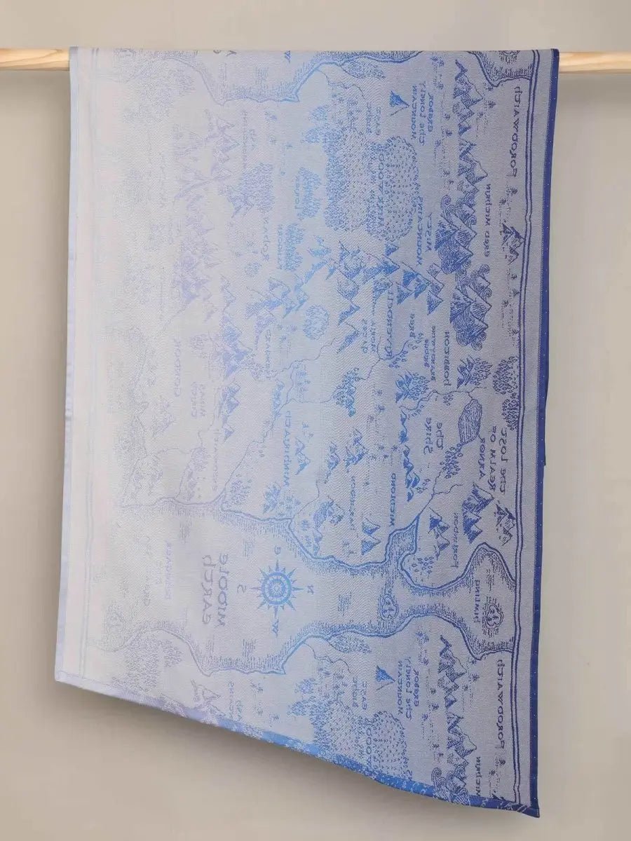 Map of Middle Earth Aduial Woven Wrap by Oscha - Woven WrapLittle Zen One21219152