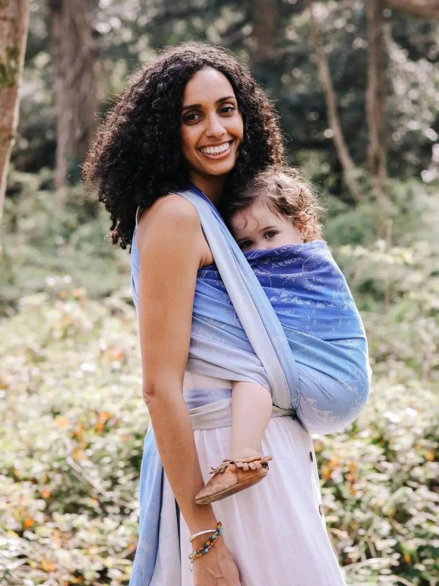 Map of Middle Earth Aduial Woven Wrap by Oscha - Woven WrapLittle Zen One21219152