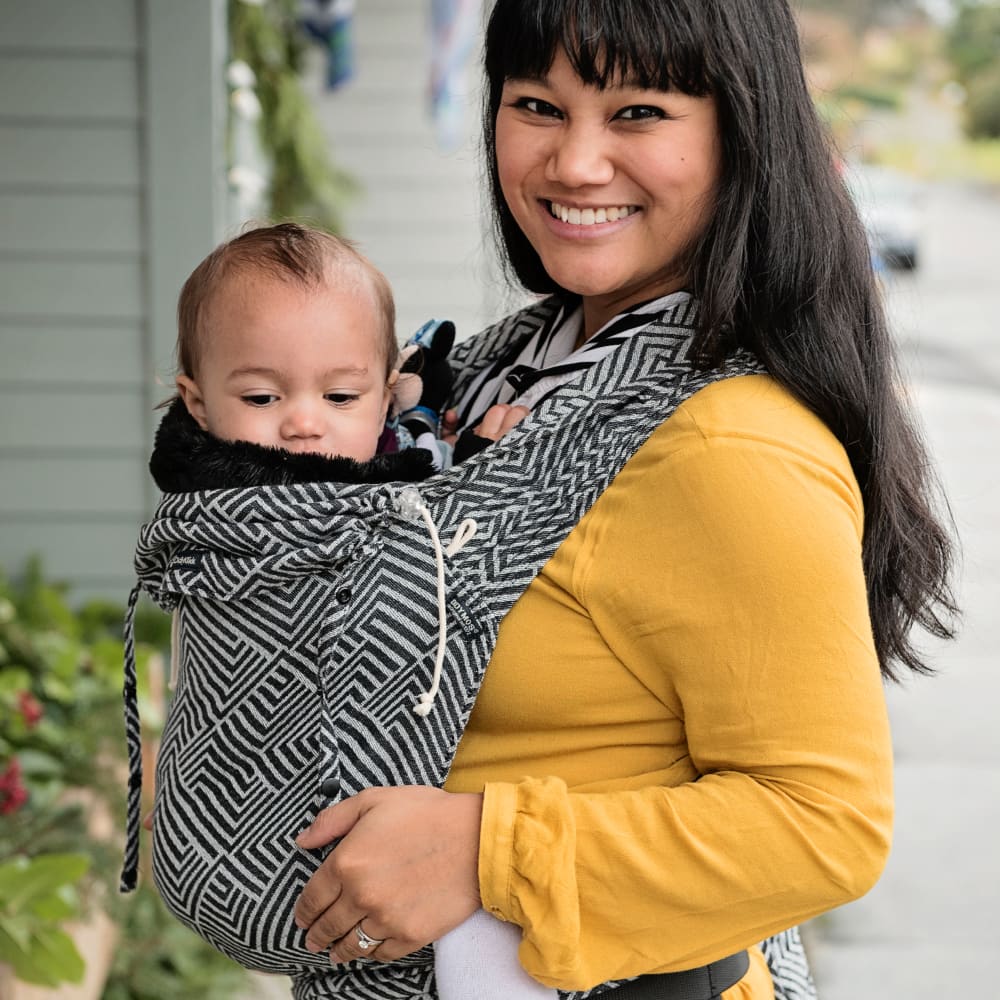 Metro Monochrome DidyKlick 4u by Didymos - Half Buckle CarrierLittle Zen One4048554843649