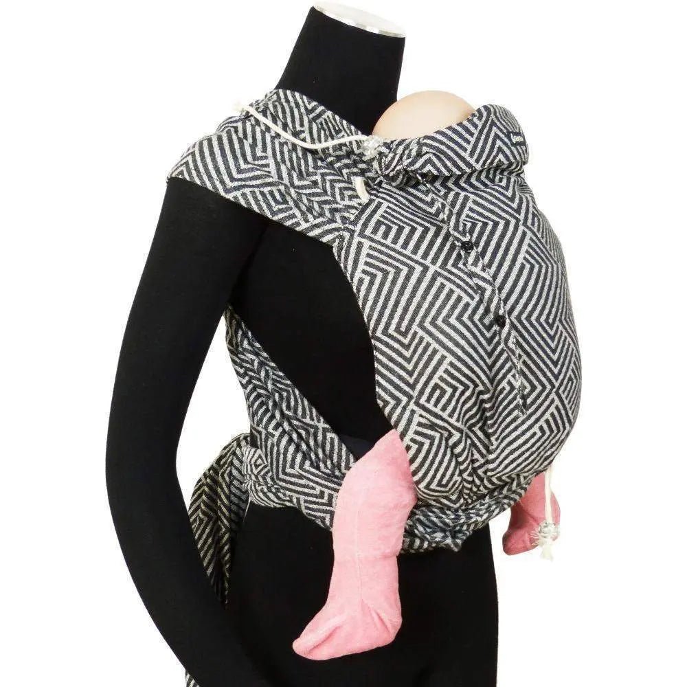 Metro Monochrome DidyKlick Half Buckle by Didymos - Half Buckle CarrierLittle Zen One4136305173