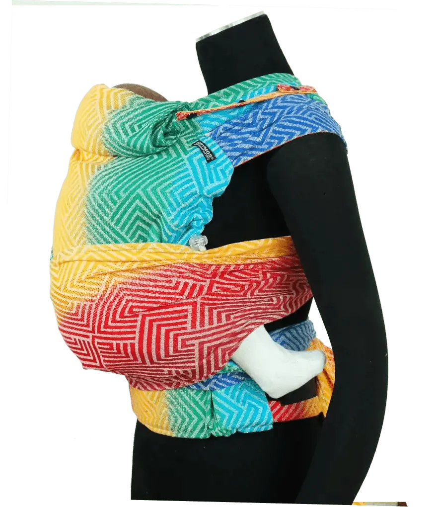 Metro Rainbow DidyKlick 4u by Didymos - Half Buckle CarrierLittle Zen One4048554857646