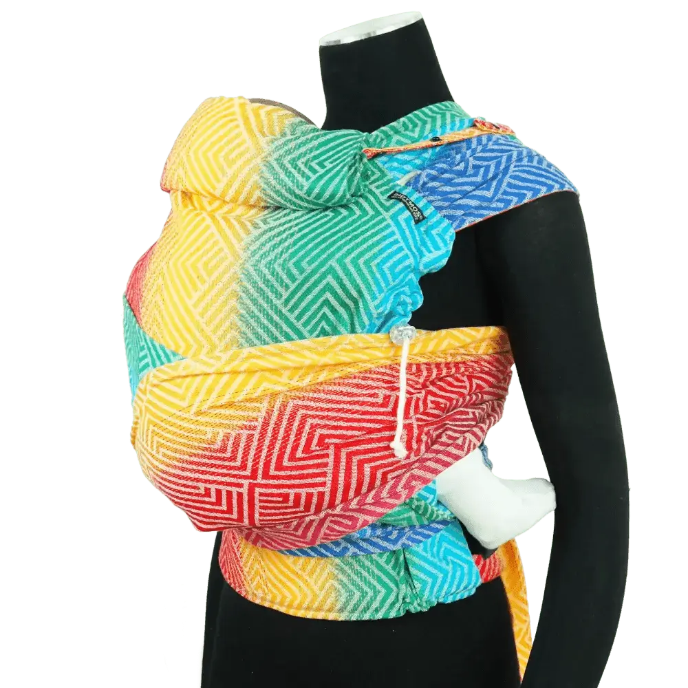 Metro Rainbow DidyKlick 4u by Didymos - Half Buckle CarrierLittle Zen One4048554857646