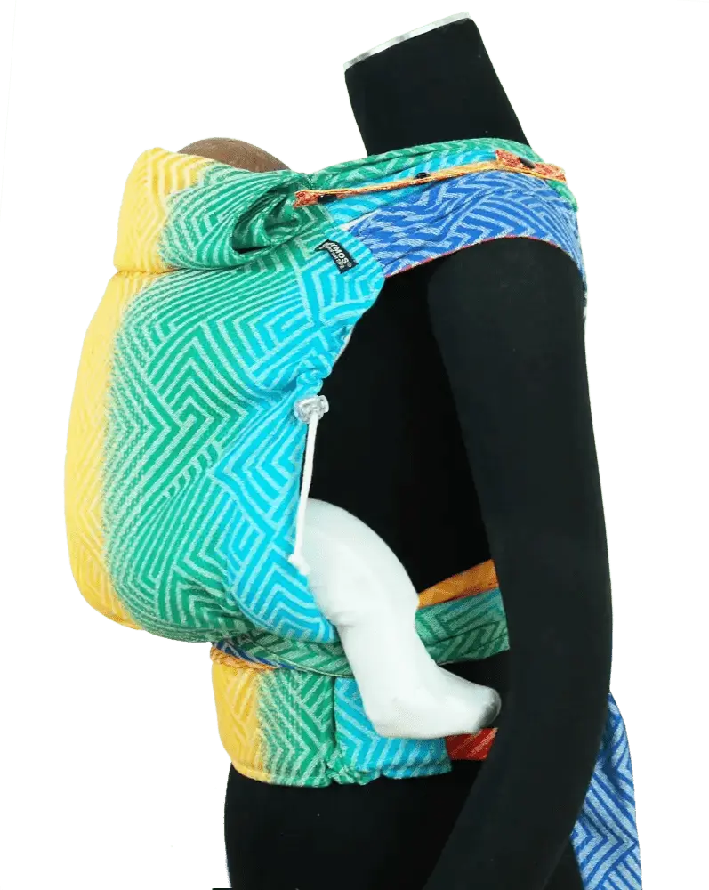 Metro Rainbow DidyKlick 4u by Didymos - Half Buckle CarrierLittle Zen One4048554857646