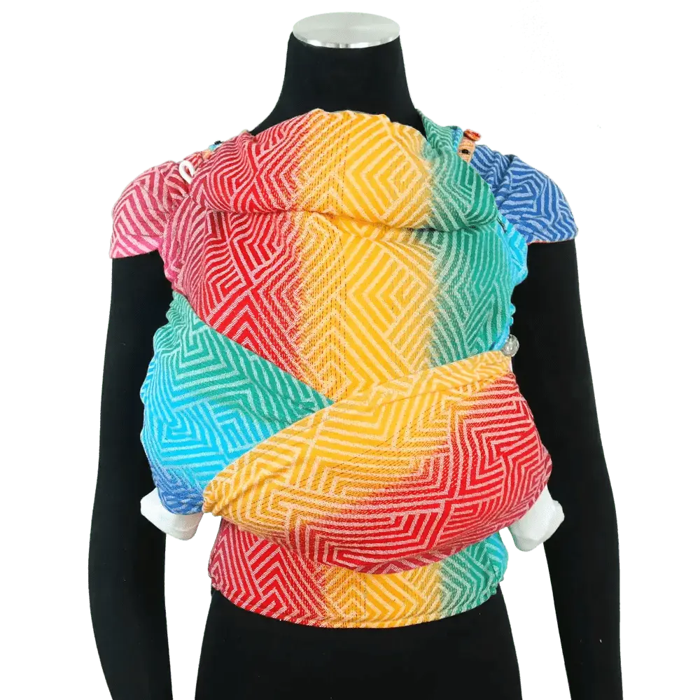 Metro Rainbow DidyKlick 4u by Didymos - Half Buckle CarrierLittle Zen One4048554857646