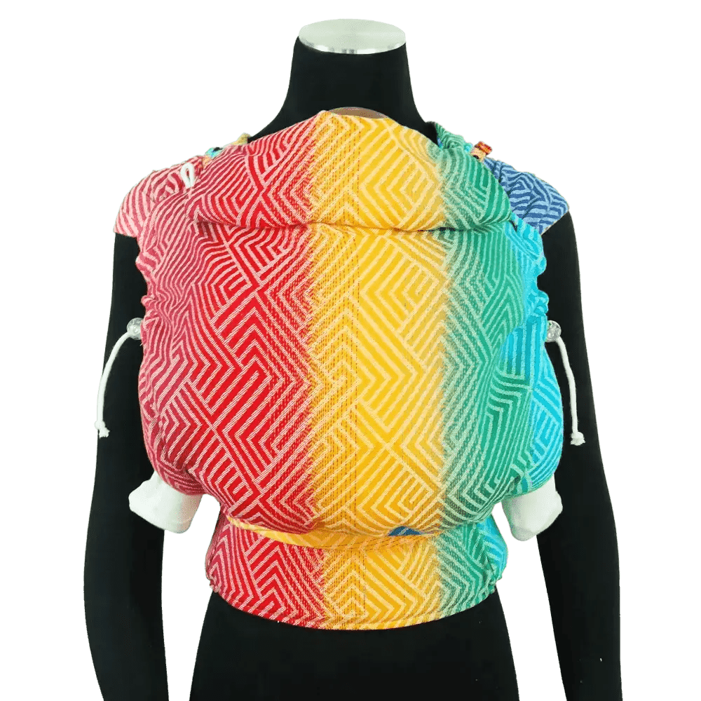 Metro Rainbow DidyKlick 4u Half Buckle by Didymos - Half Buckle CarrierLittle Zen One4048554857646