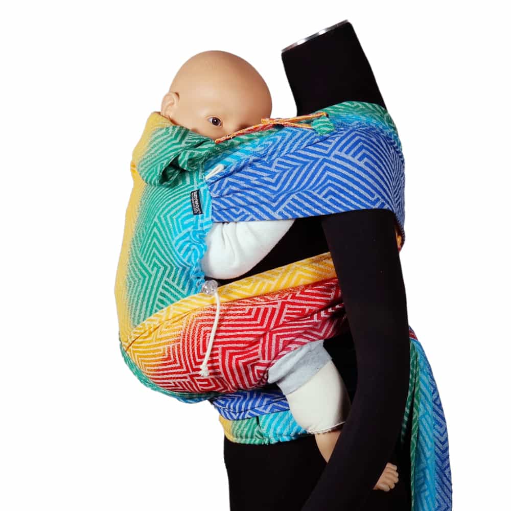 Metro Rainbow DidyKlick 4u Toddler by Didymos - Half Buckle CarrierLittle Zen One4048554857622