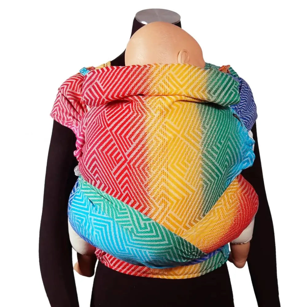 Metro Rainbow DidyKlick 4u Toddler by Didymos - Half Buckle CarrierLittle Zen One4048554857622