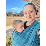 Mystic Petrol 1975 Woven Wrap by Didymos - Woven WrapLittle Zen One4048554702021