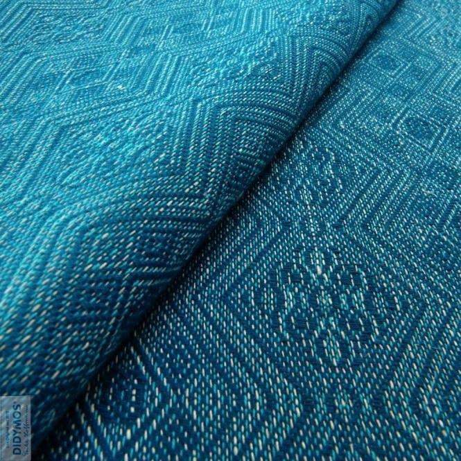 Mystic Petrol 1975 Woven Wrap by Didymos - Woven WrapLittle Zen One4048554702021