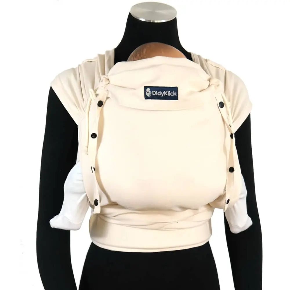 Natural White DidyKlick 4u Half Buckle by Didymos - Half Buckle CarrierLittle Zen One4048554403645