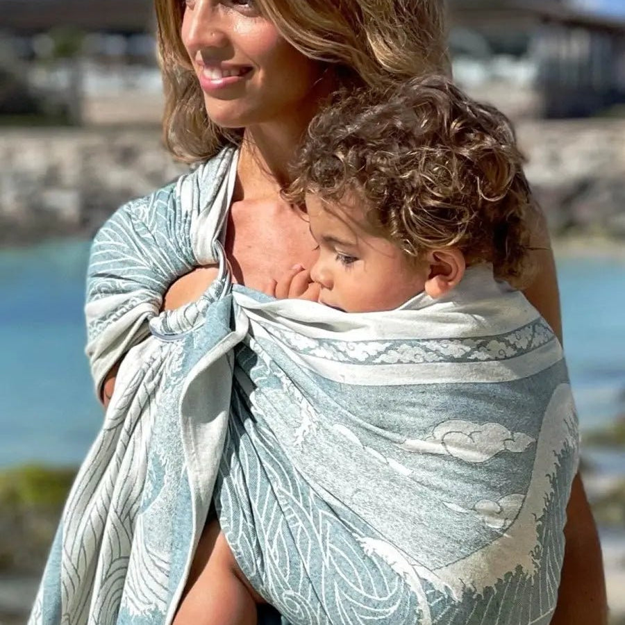 Okinami Kaio Ring Sling by Oscha - Ring SlingLittle Zen One25194320