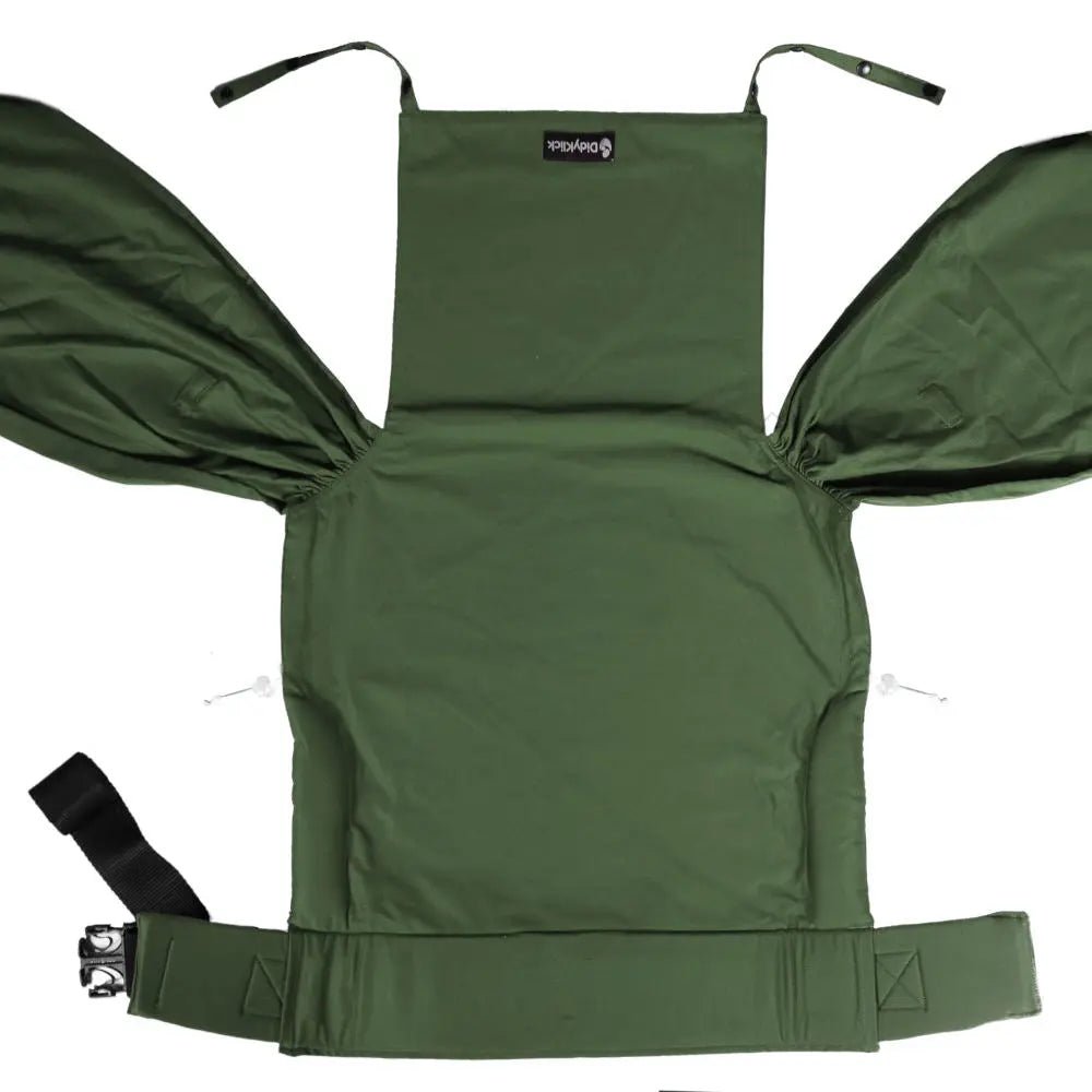 Olive Toddler DidyKlick 4u Half Buckle by Didymos - Half Buckle CarrierLittle Zen One4048554401627