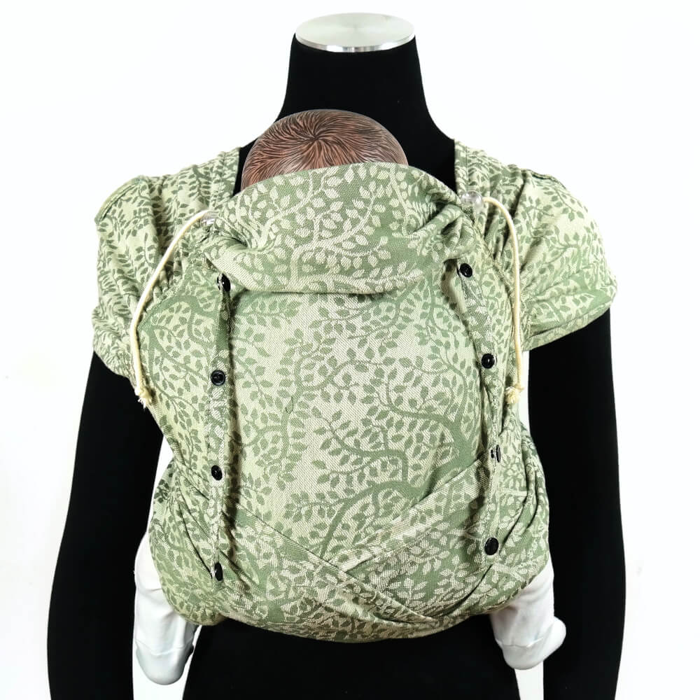 Olive Twig DidyKlick by Didymos - Half Buckle CarrierLittle Zen One4048554963651