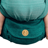 Ombre Green LennyLight Baby Carrier by LennyLamb - Buckle CarrierLittle Zen One5907557780674