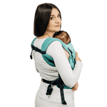 Ombre Green LennyLight Baby Carrier by LennyLamb - Buckle CarrierLittle Zen One5907557780674