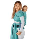 Ombre Green Preschool LennyHybrid Half Buckle by LennyLamb - Half Buckle CarrierLittle Zen One5907557762151