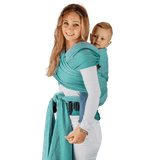Ombre Green Preschool LennyHybrid Half Buckle by LennyLamb - Half Buckle CarrierLittle Zen One5907557762151