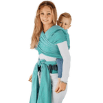 Ombre Green Preschool LennyHybrid Half Buckle by LennyLamb - Half Buckle CarrierLittle Zen One5907557762151