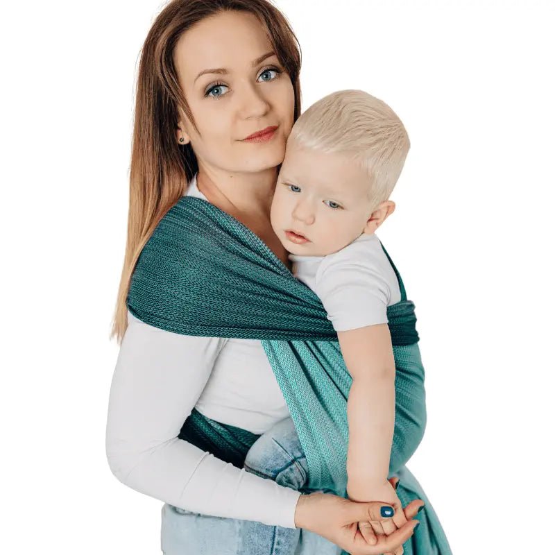 Ombre Green Woven Wrap