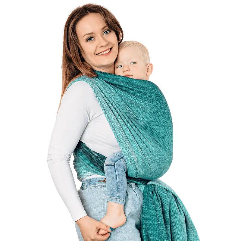 Ombre Green Woven Wrap