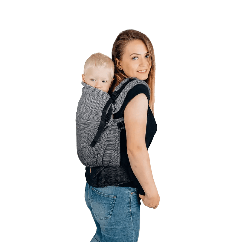 Ombre Grey LennyPreschool Carrier