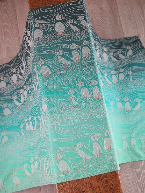 Oscha Baby Wrap Puffins Shoaling - Woven WrapLittle Zen One4157017240