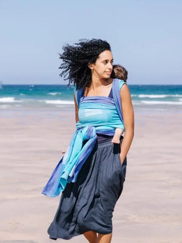 Oscha Baby Wrap Seasgair Ocean - Woven WrapLittle Zen One4157017237