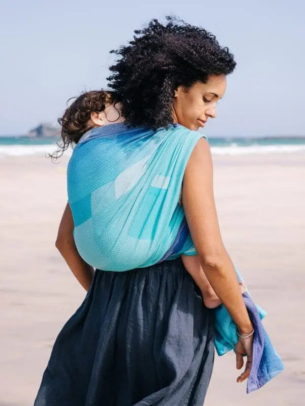 Oscha Baby Wrap Seasgair Ocean - Woven WrapLittle Zen One4157017237