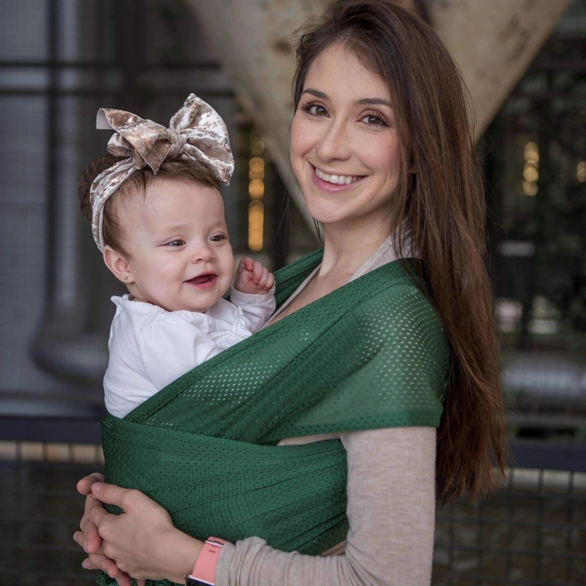 Palm Leaf Water Wrap by Beachfront Babywater Carrier