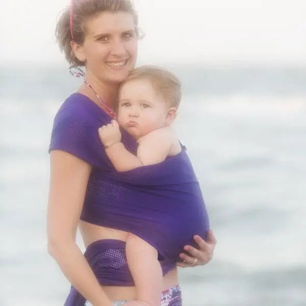 Paradise Plum Water Wrap by Beachfront Babywater Carrier