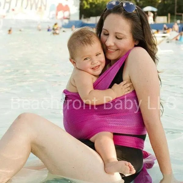 Passionberry Pink Water Wrap by Beachfront Babywater Carrier