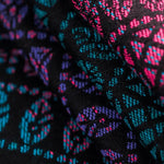 Peacock's Tail Black Opal LennyLight Baby Carrier by LennyLamb - Buckle CarrierLittle Zen One5907557780698