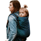 Peacock's Tail Provance LennyPreschool Carrier by LennyLamb - Buckle CarrierLittle Zen One5907557752688
