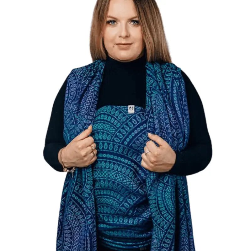 Peacock's Tail Provance Woven Wrap by LennyLamb - Woven WrapLittle Zen One5907557726276