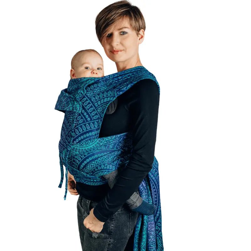 Peacock's Tail Provance Wrap - Tai Mei Tai by LennyLamb - Mei TaiLittle Zen One5907557723237