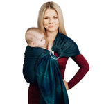 Peacock's Tail Quantum Ring Sling by LennyLamb - Ring SlingLittle Zen One61729616
