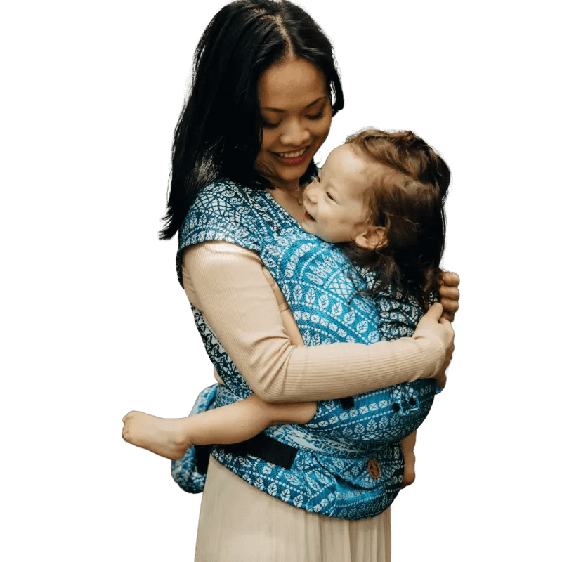 Peacock's Tail Sea Angel LennyHybrid Half Buckle by LennyLamb - Half Buckle CarrierLittle Zen One5907557780377