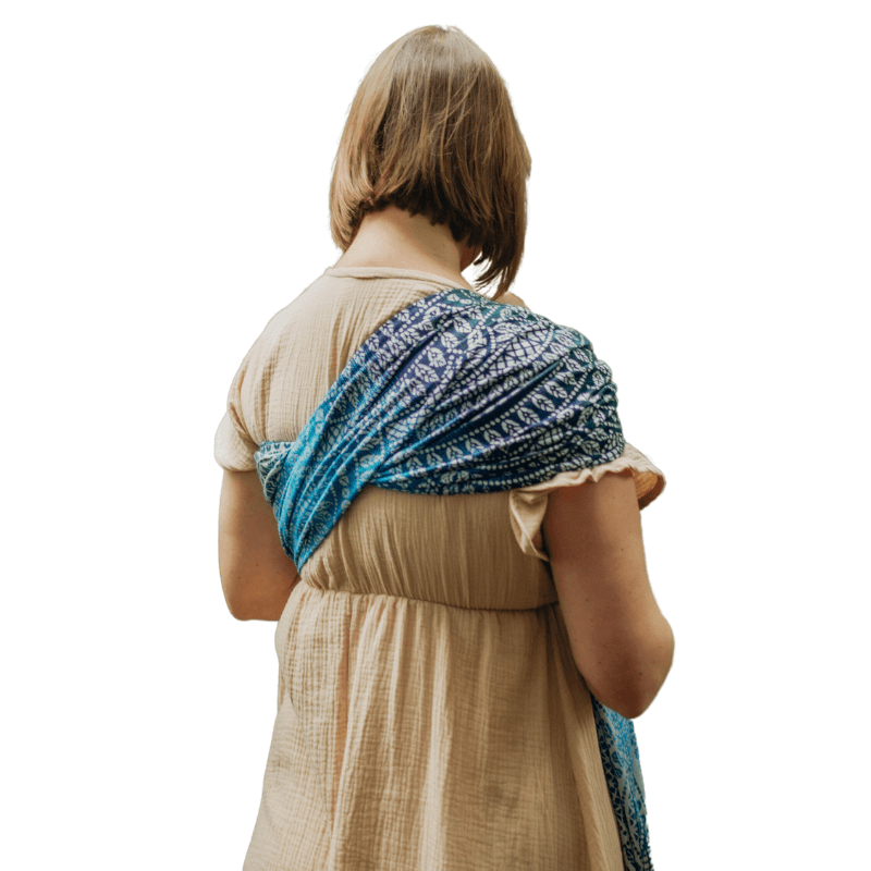 Peacocks Tail Sea Angel Ring Sling by LennyLamb - Ring SlingLittle Zen One