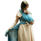 Peacock's Tail Sea Angel Woven Wrap by LennyLamb - Woven WrapLittle Zen One5907557780292