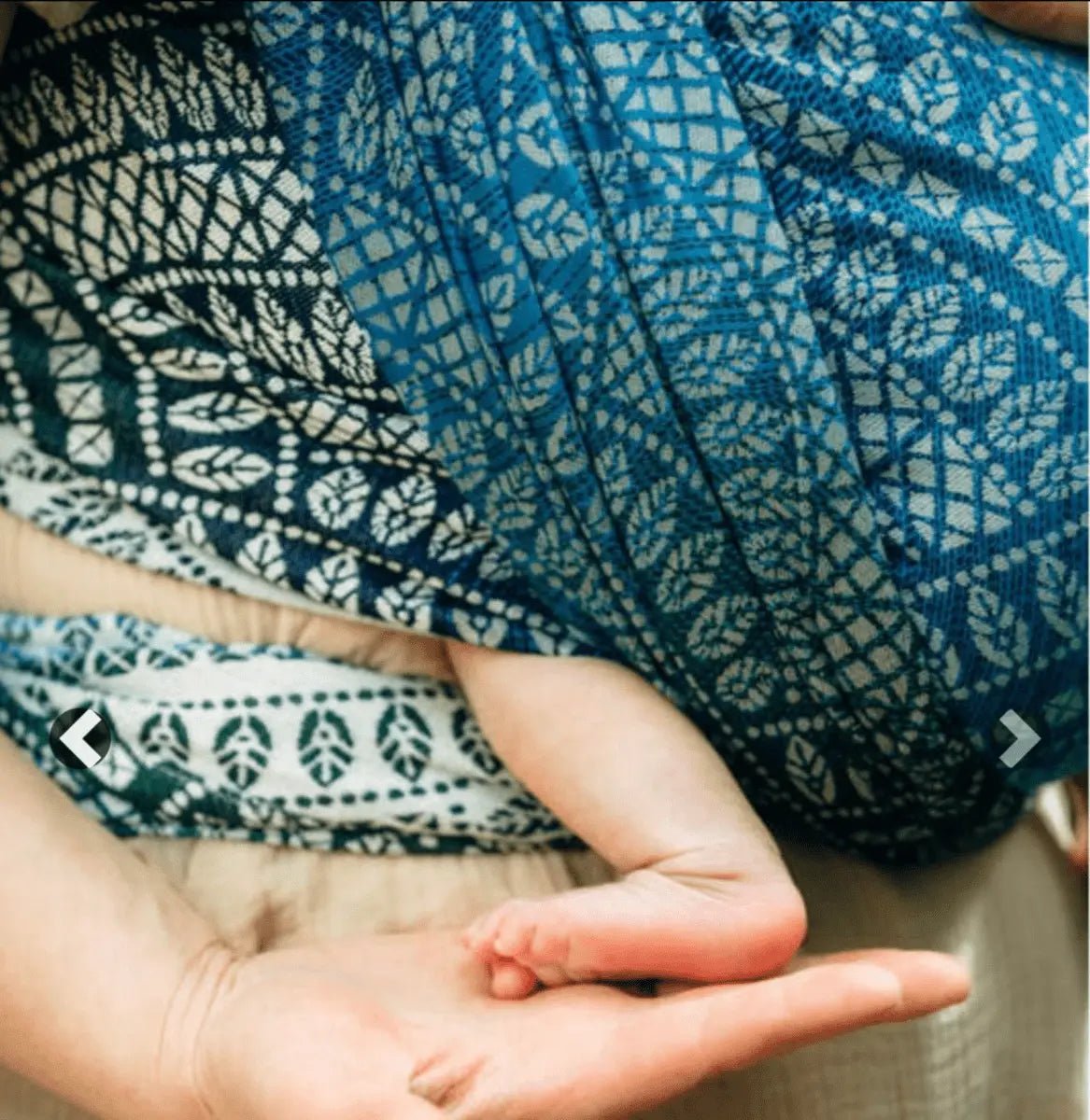 Peacock's Tail Sea Angel Woven Wrap by LennyLamb - Woven WrapLittle Zen One5907557780292