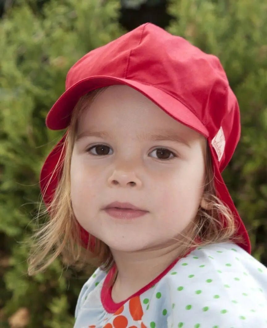 Pickapooh Organic Cotton Uv Sun Hat Felix Red Baby Carrier Accessories