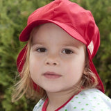 Pickapooh Organic Cotton UV Sun Hat: Felix Red - Baby Carrier AccessoriesLittle Zen One4147712446