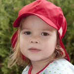 Pickapooh Organic Cotton UV Sun Hat: Felix Red - Baby Carrier AccessoriesLittle Zen One4147712446