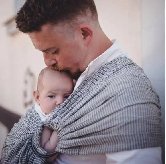 Pique Monochrome DidySling Ring Sling by Didymos - Ring SlingLittle Zen One4048554926755