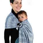 Prima Dark Blue and White DidySling Ring Sling