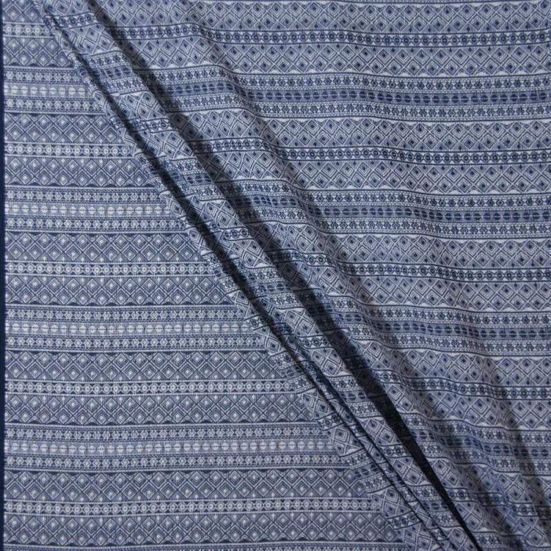 Prima Dark Blue and White Woven Wrap by Didymos - Woven WrapLittle Zen One