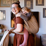 Prima Frosted Almond Wool Woven Wrap by Didymos - Woven WrapLittle Zen One4048554186142